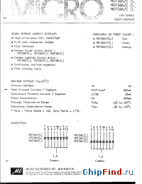 Datasheet MO136-A manufacturer Micro Electronics